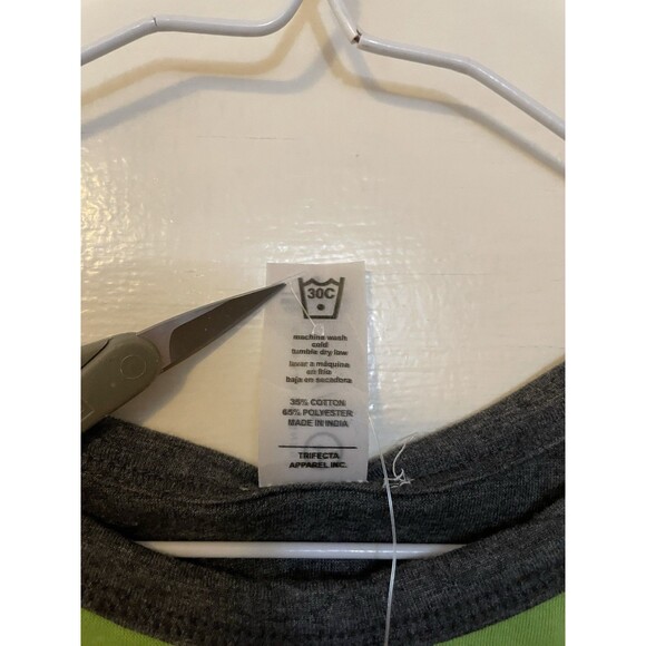 NWT 4Ward Clothing Women's Reversible Short-Sleeve T-Shirt Top Size S Gray Green - Picture 6 of 7